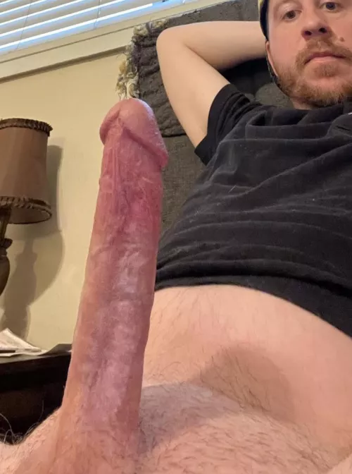 Come sit on daddy’s big cock. What are you waiting for?