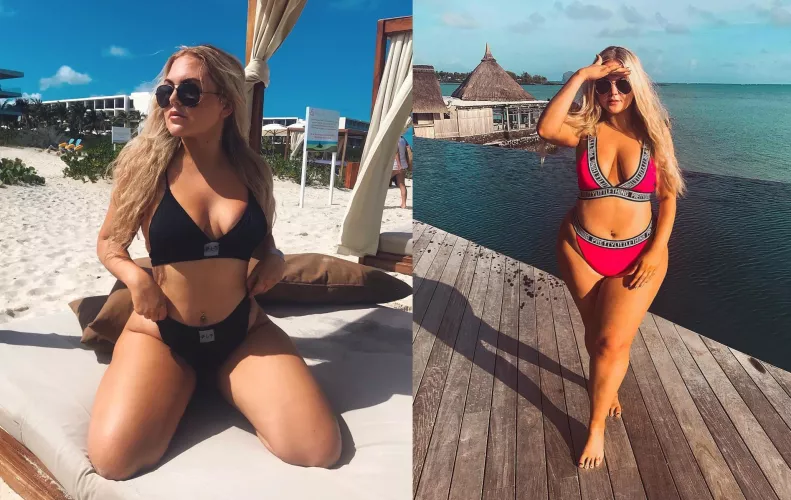 Curvy Polish beauty blew up