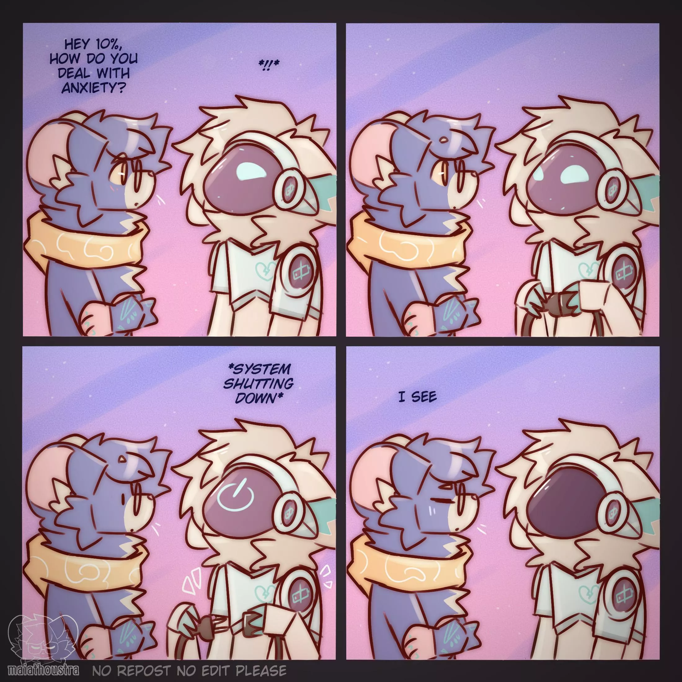 Dealing ~ comic by me @maiathoustra