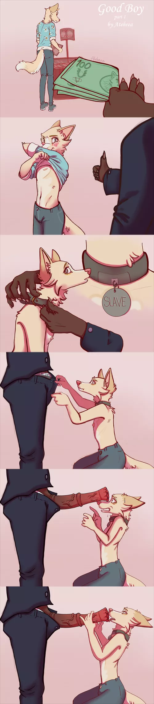 Good boy comic part 1 [M/M] (Atehrea)