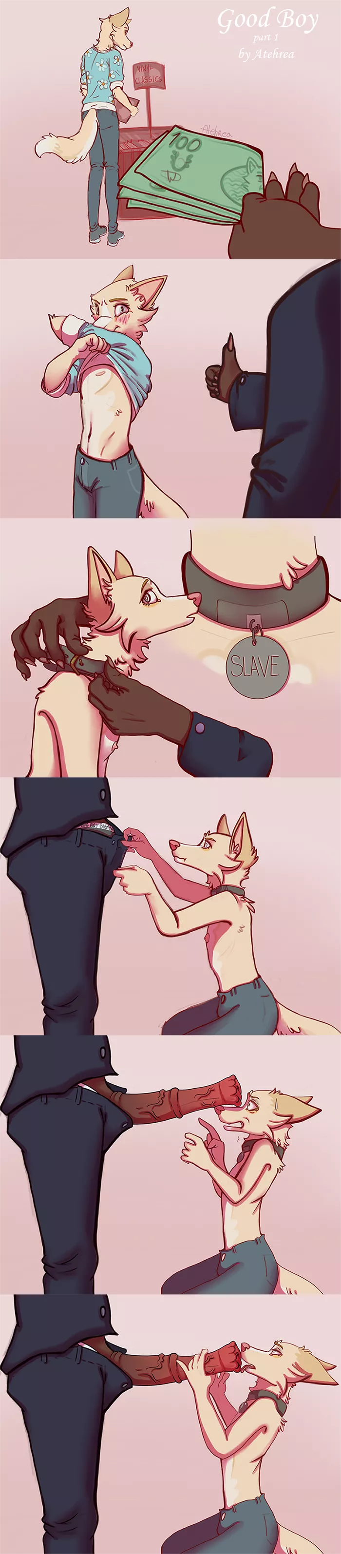 Good boy comic part 1 [M/M] (Atehrea)
