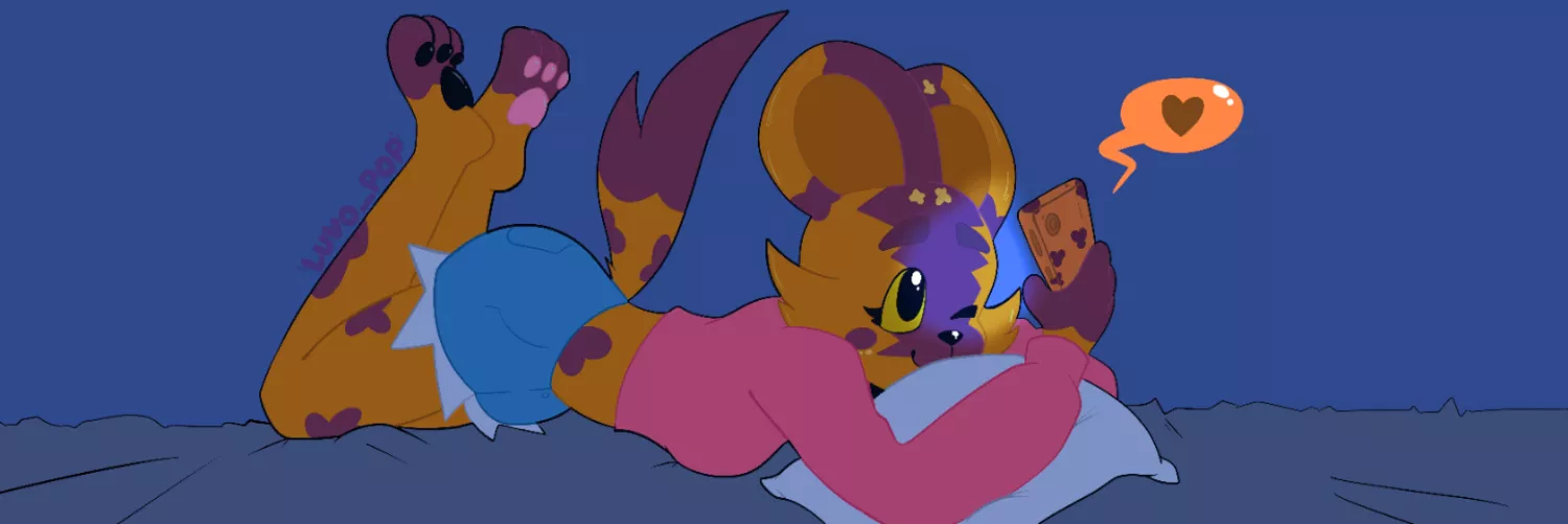 I made a banner for myself! (by me, Luvo)