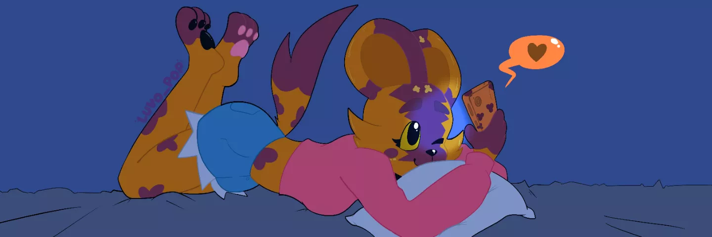 I made a banner for myself! (by me, Luvo)