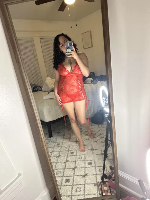 I should’ve worn this on Valentine’s Day 🫦🔥