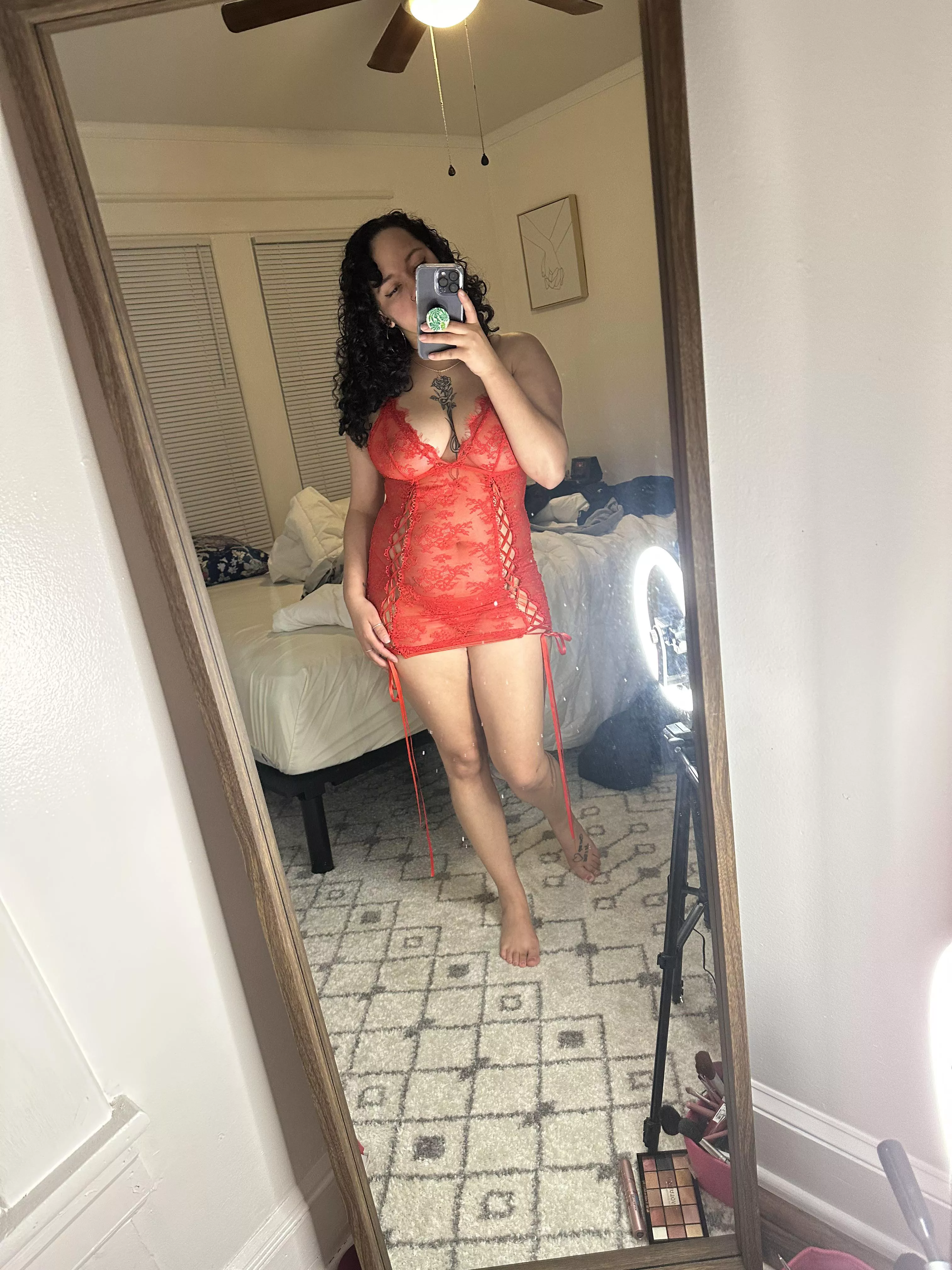 I should’ve worn this on Valentine’s Day 🫦🔥