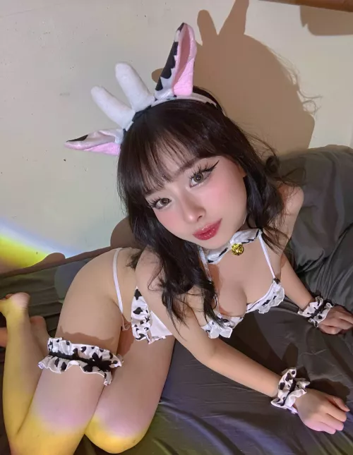 it’s okay if i moo while you milk me?