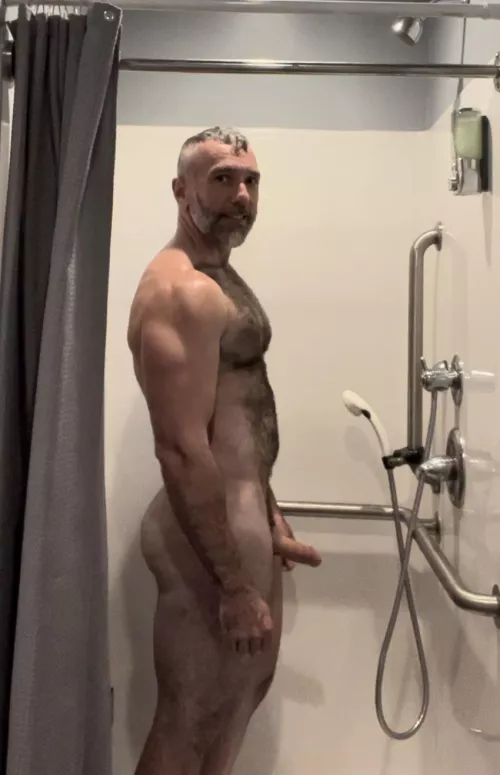 Leaving the curtain open at the gym.