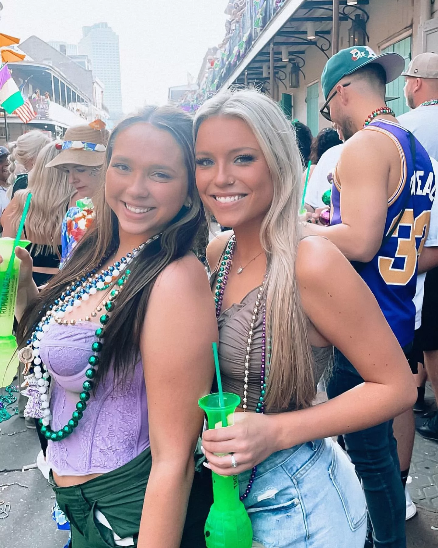 Mardi Gras girls
