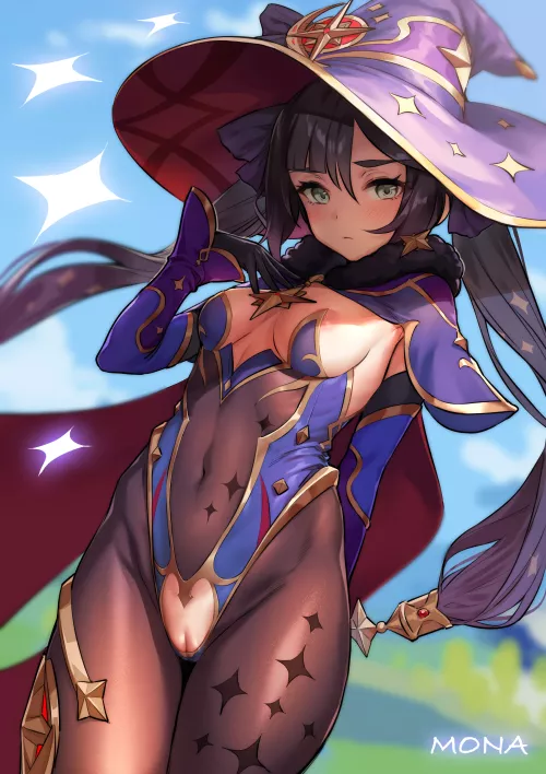 Mona's Modified Outfit [Ogre][Genshin Impact]
