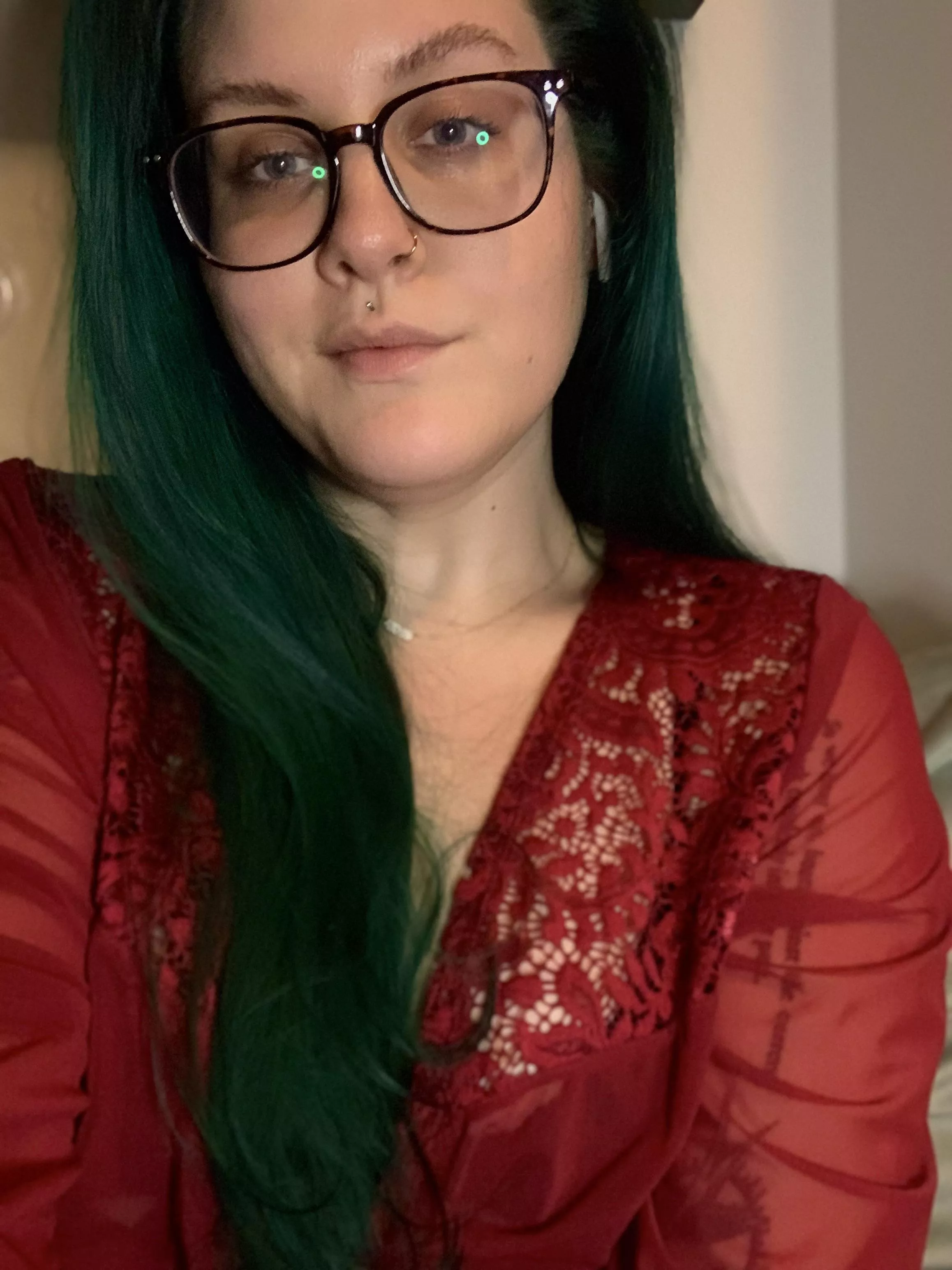 my saturday night ensemble & fresh hair 😇