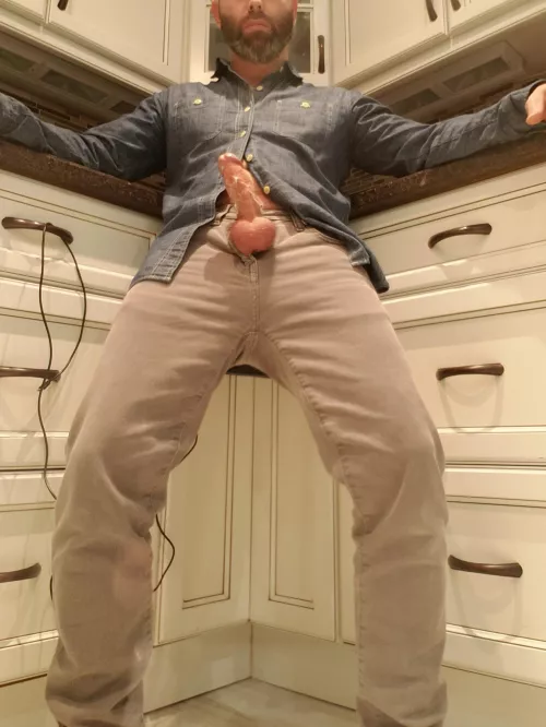 My two kids are upstairs and they have no idea that I'm doing this! (42)