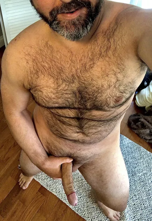 One of the things that makes me purr, is hearing your muffled moans, as your face is buried in my fur.