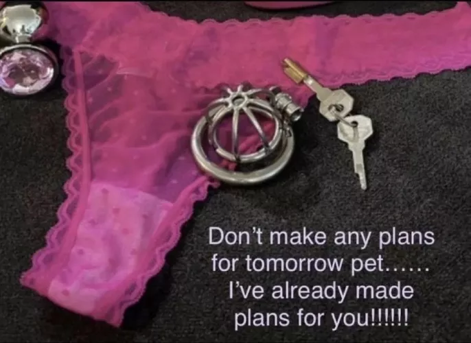 Or are your days planned yet?