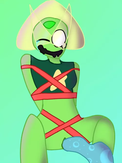 peridot gets fucked by a tentacle (by me)