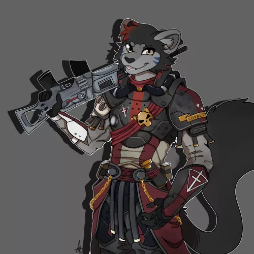 Planetside 2 TR sona. Art by @AsgardianArtist