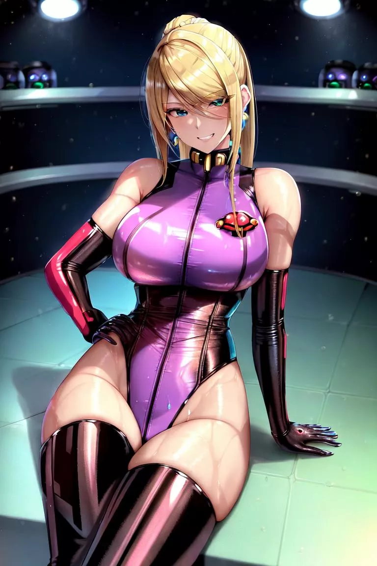 Purple Latex Samus