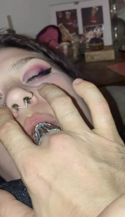 Put it all in my mouth