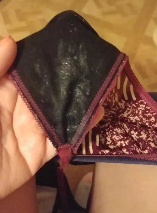 [selling] This thong is nice and creamy and ready to ship to you :)