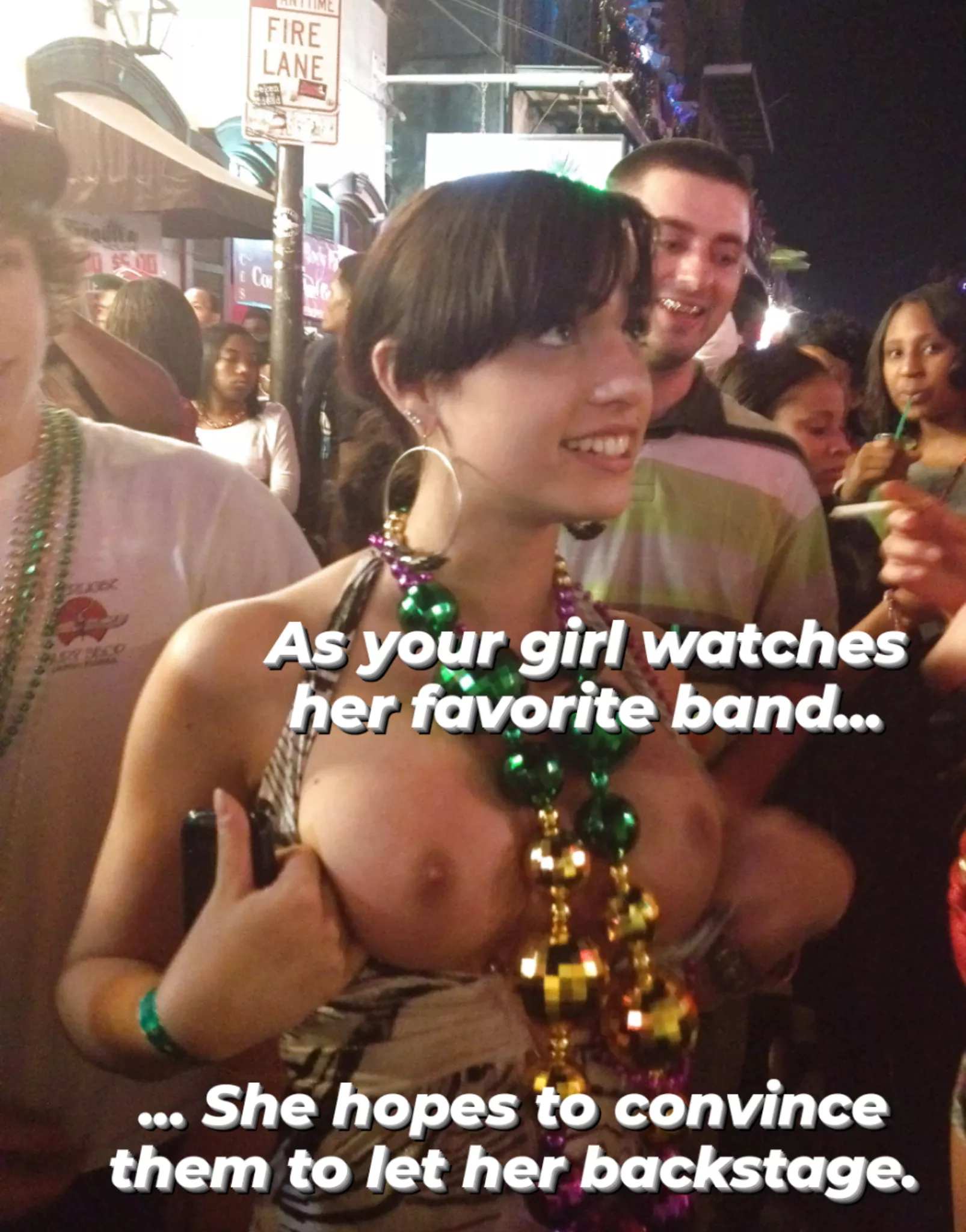 She hopes to convince...