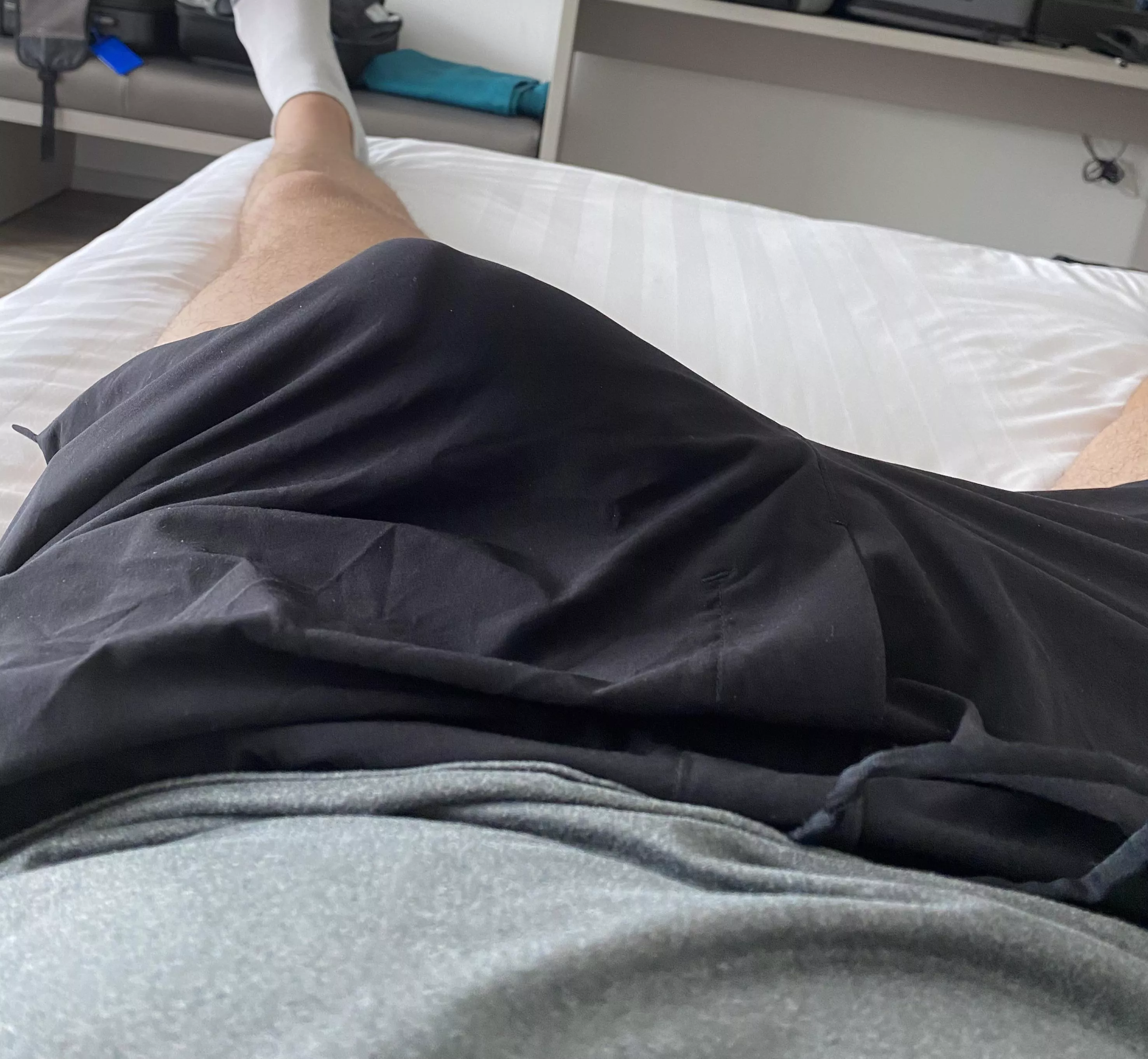 Shorts giving a nice hug