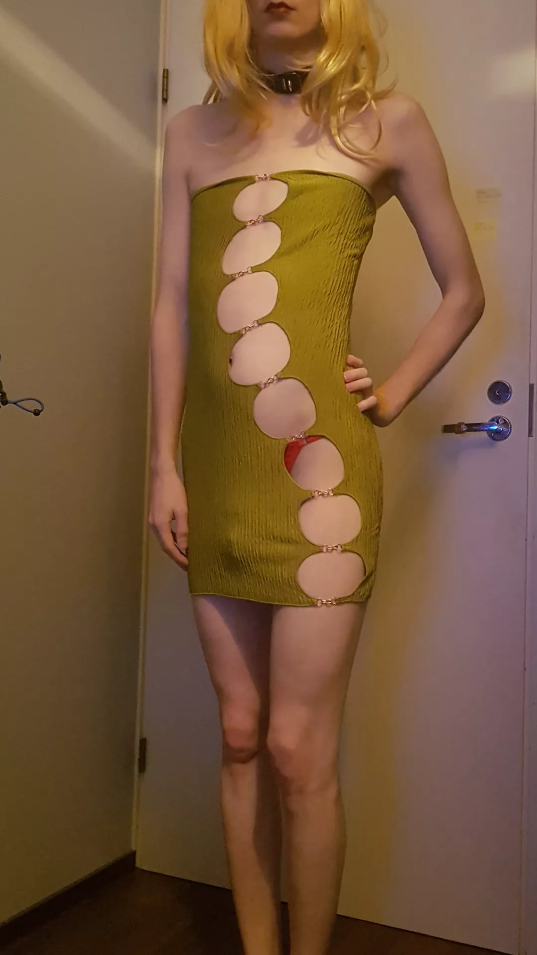 Something is poking through