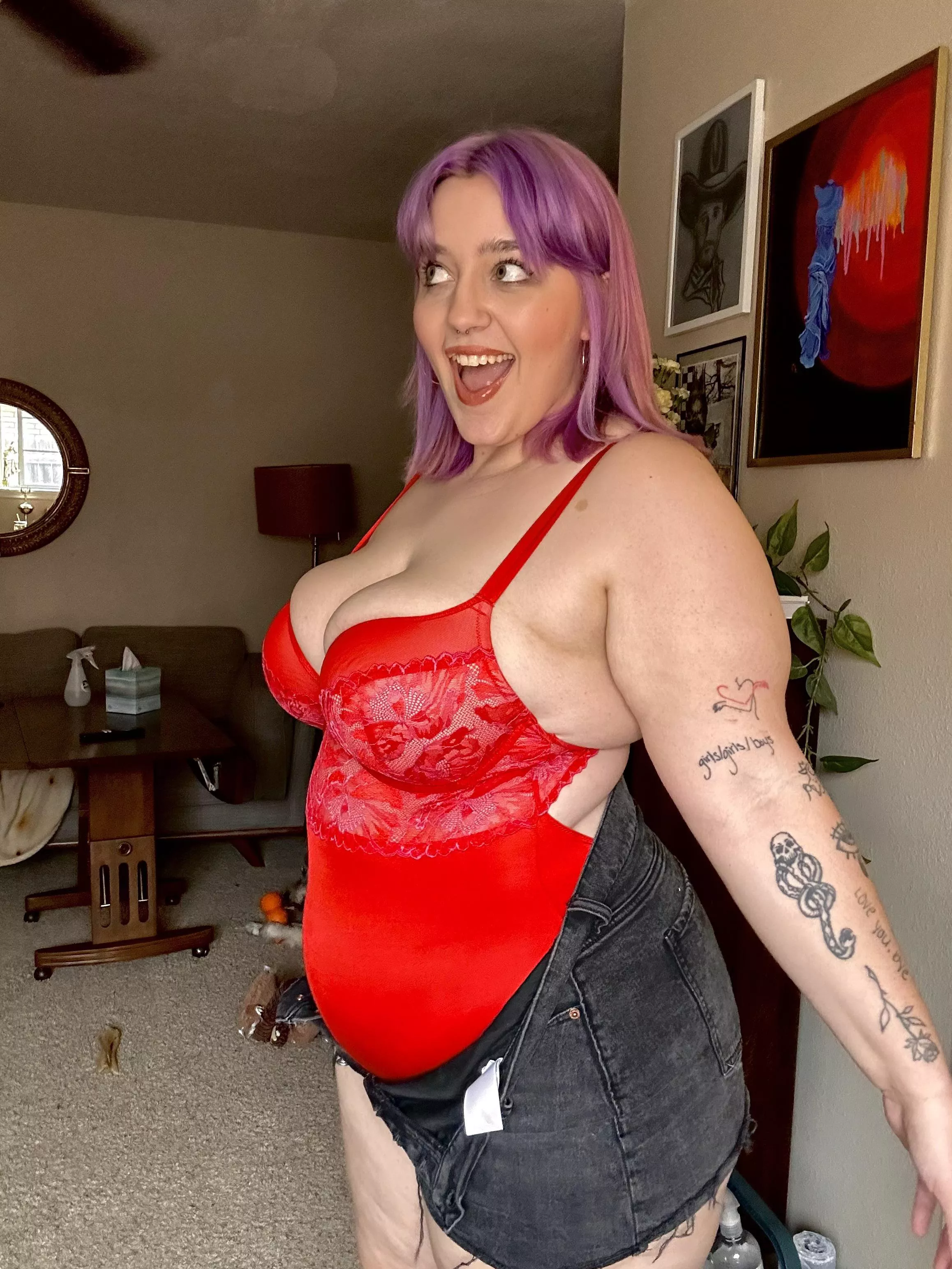 that feeling when things start fitting tighter 😍