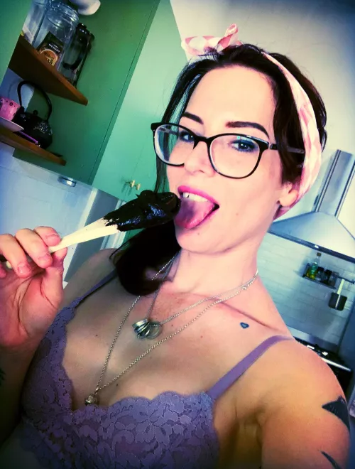 The best part of baking 😉 [F37]