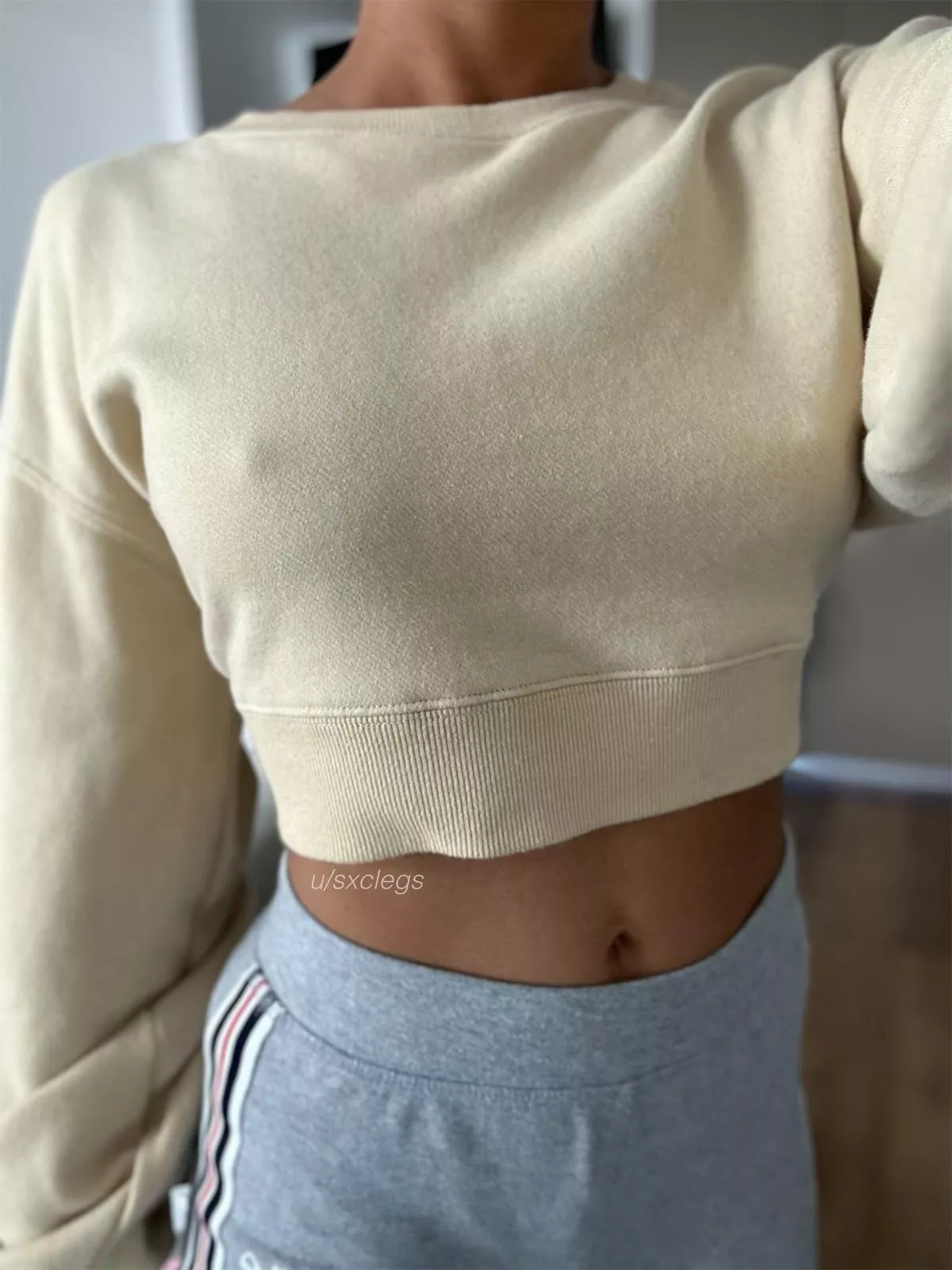 They’re poking slightly