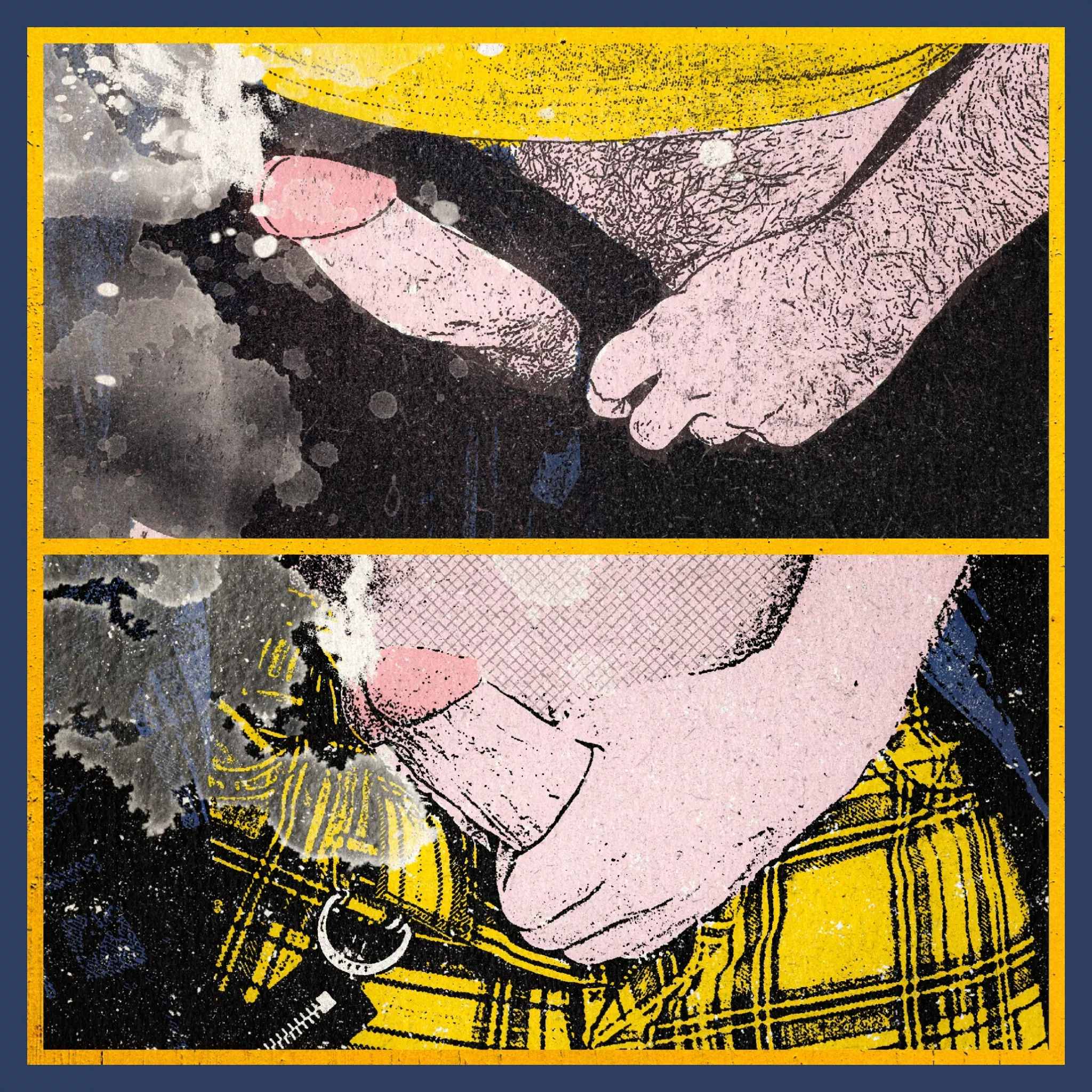 Turned my dick pics into art