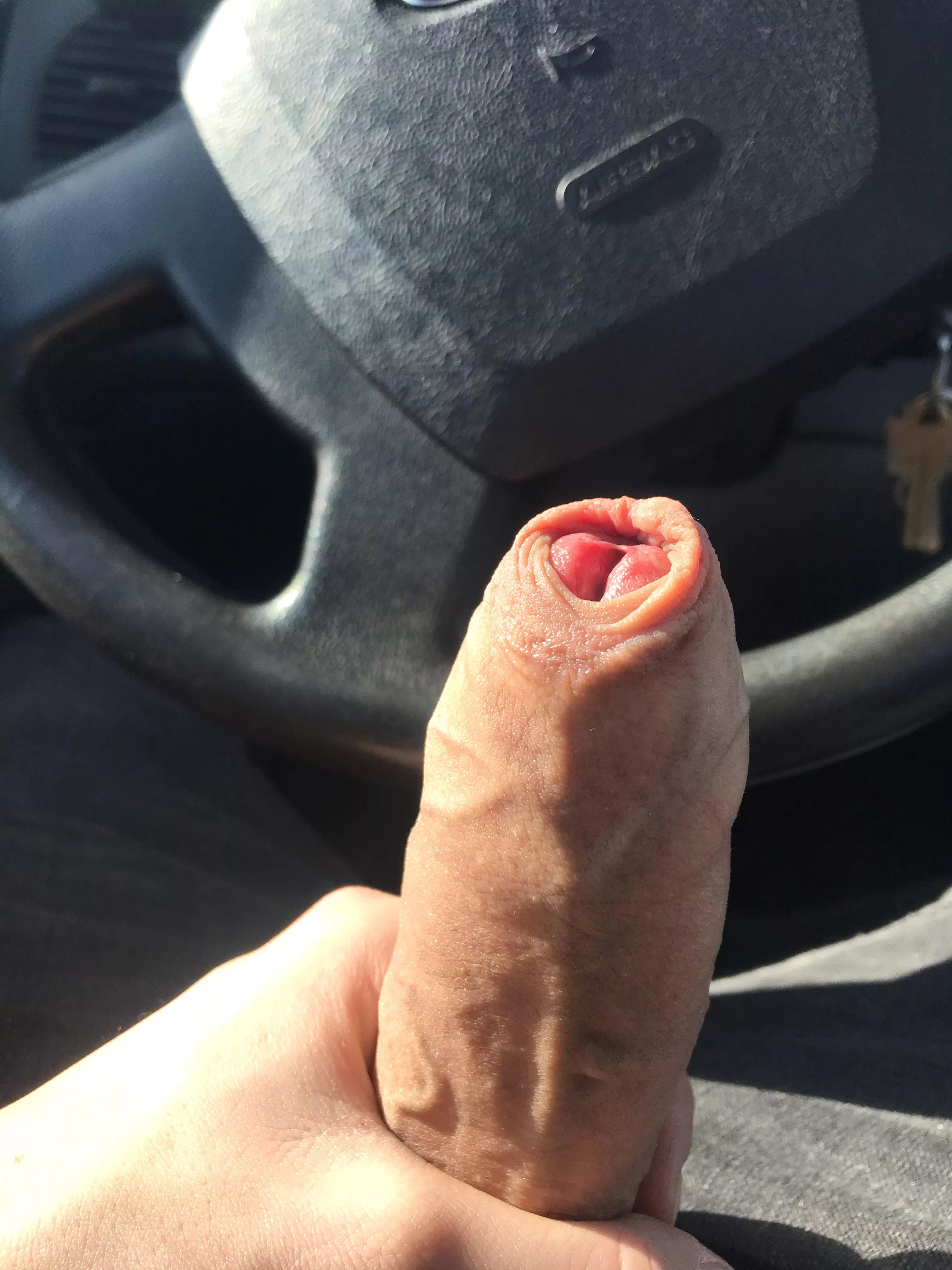 Wanna kiss my foreskin?