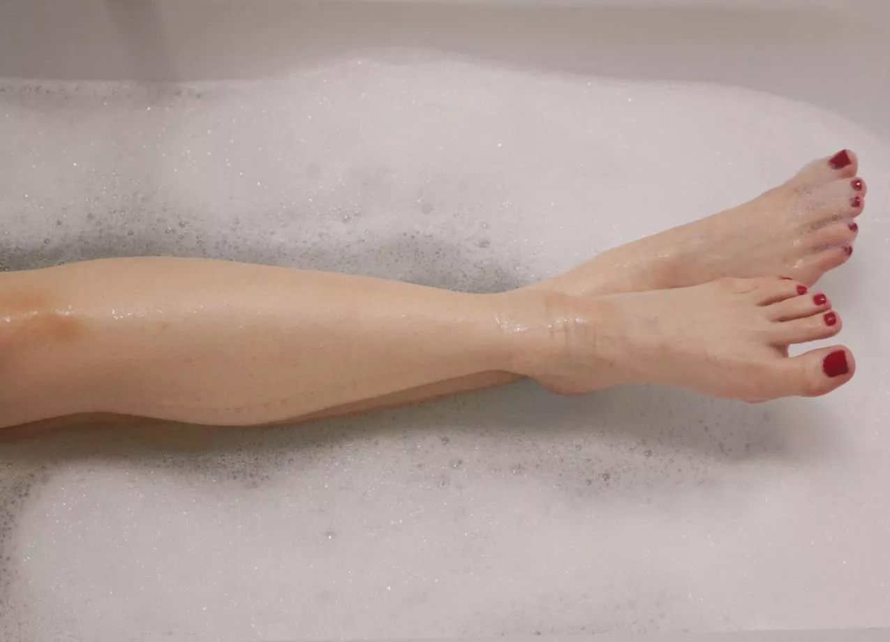 warming up after a cold day