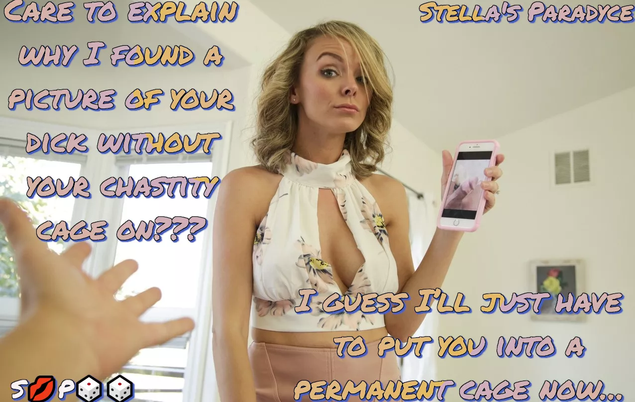 Why is there a dick pic on your phone?!...