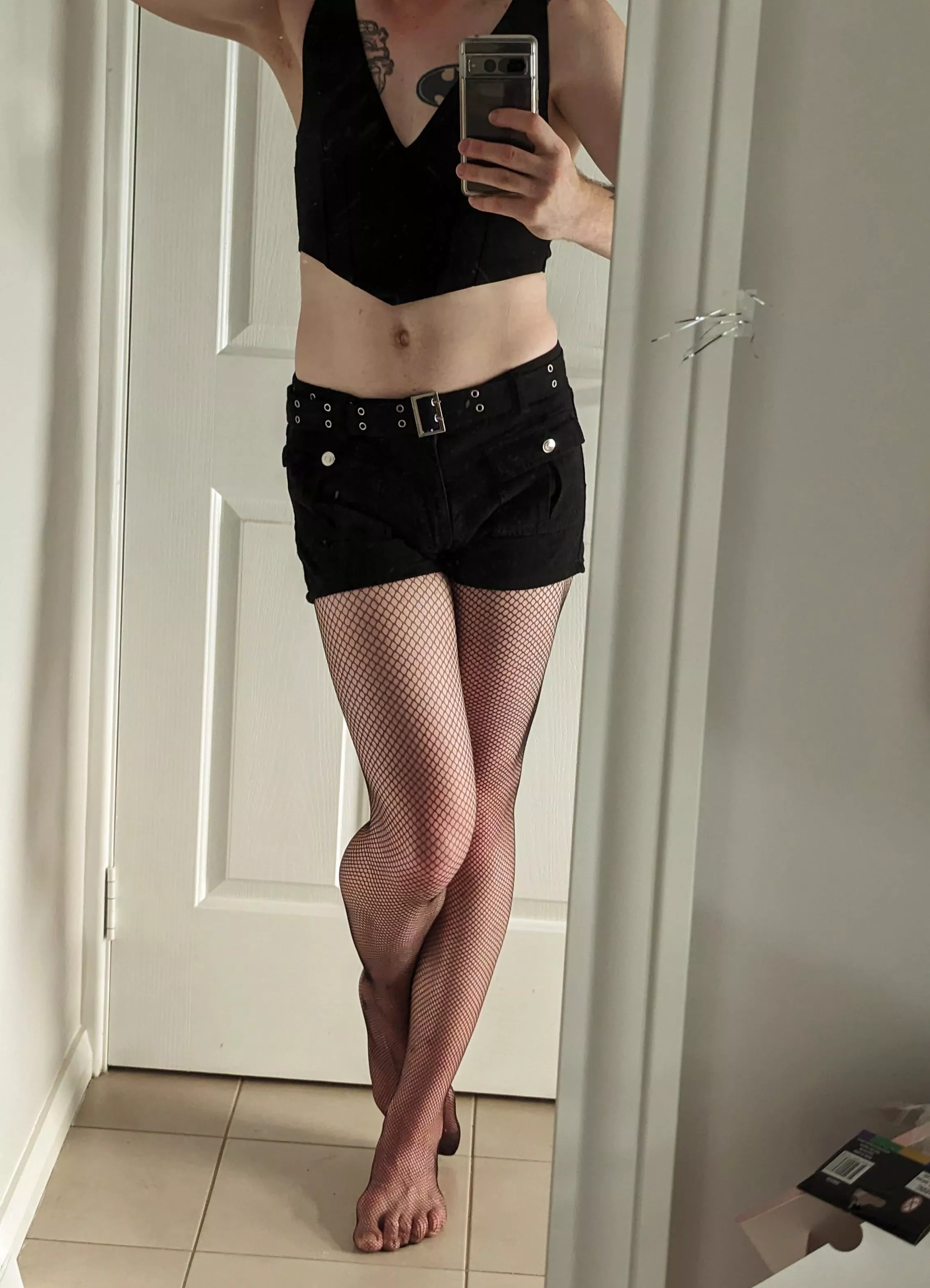 wish my friends would come over and chill at my place so I could dress like this