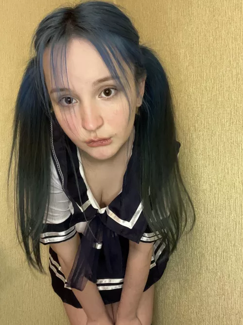 would you pull my pigtails?🙈 hehe