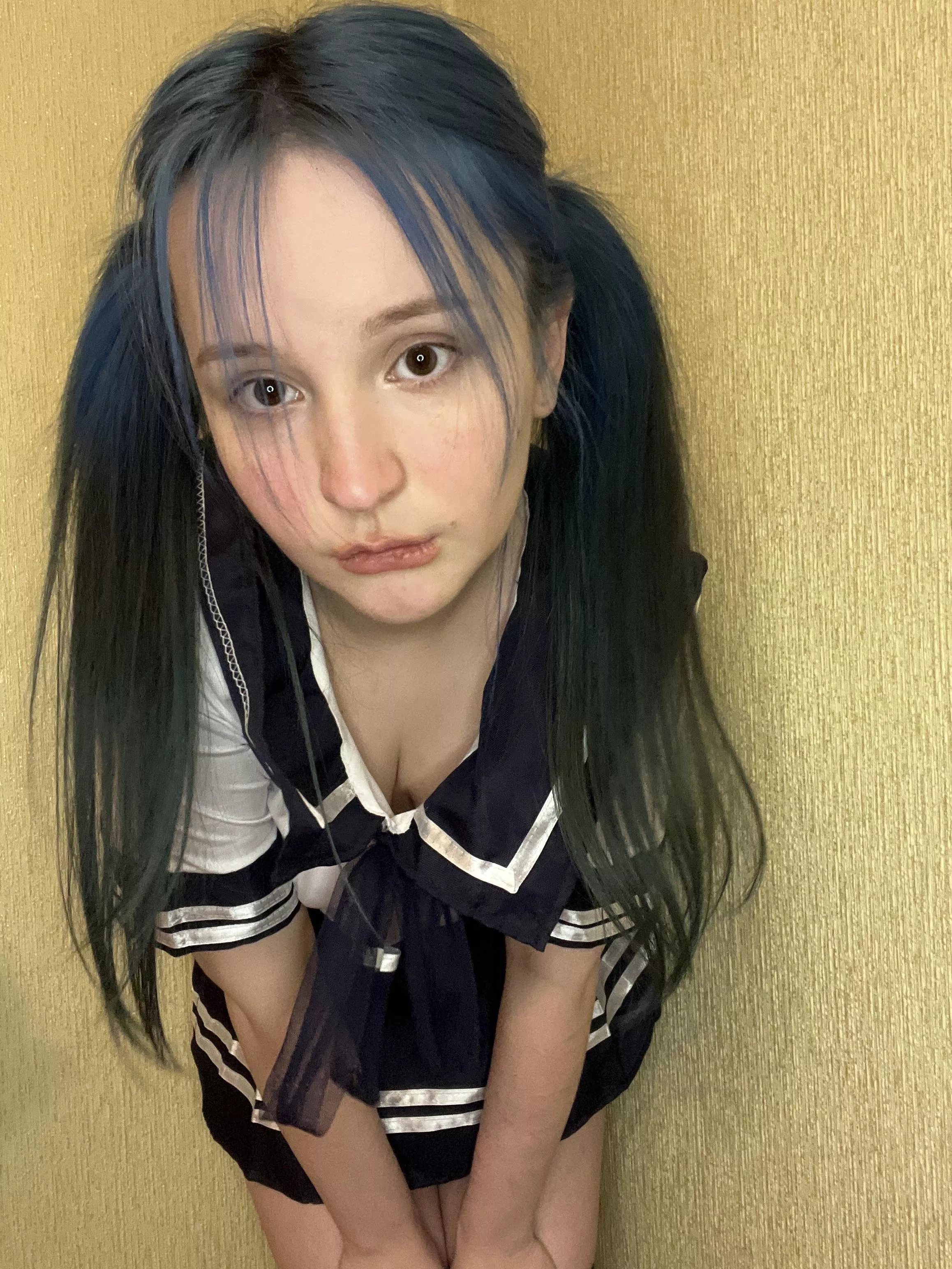 would you pull my pigtails?🙈 hehe