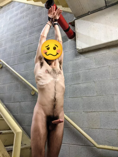 Would you tie me up in the parking garage stairwell?
