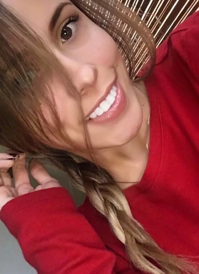 A smile that shows wild thoughts