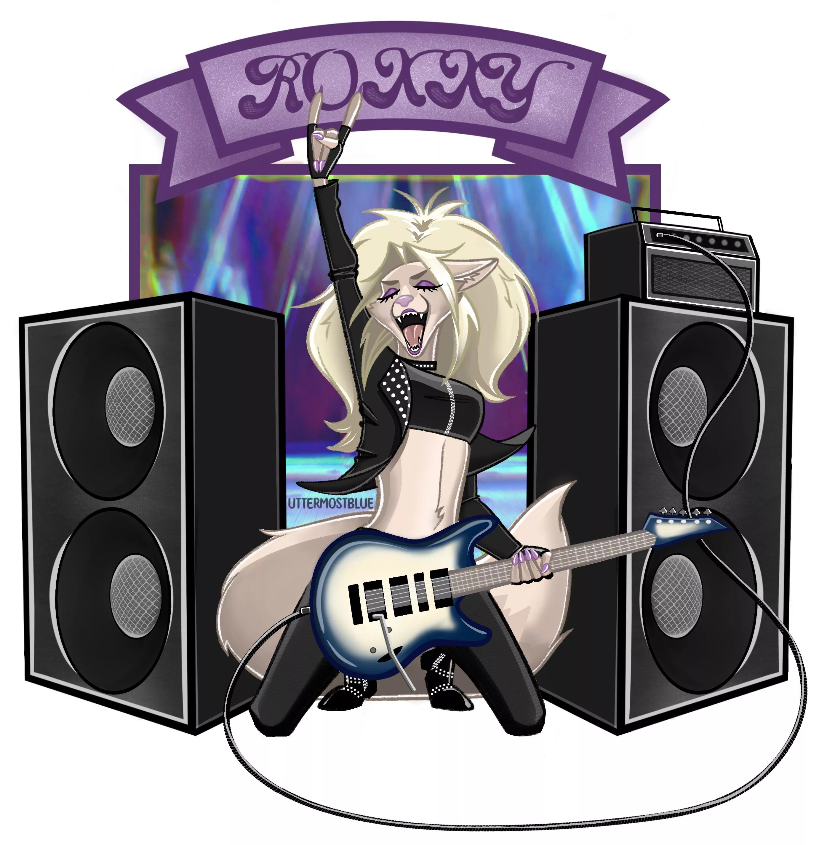 Art for rocknrollvixen1989 on IG!