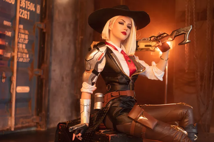 Ashe from Overwatch by Anastasia Komori