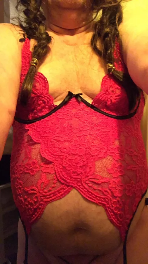 Dressed and ready to go to the club