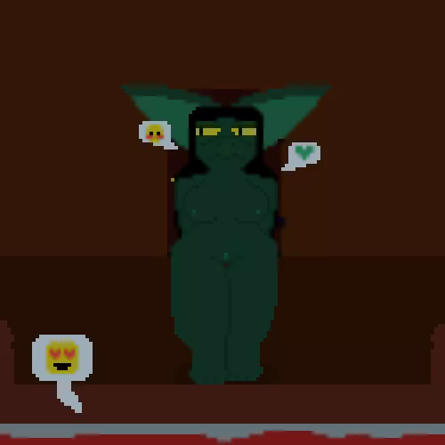 Embarrassed goblin has arrived (OC)