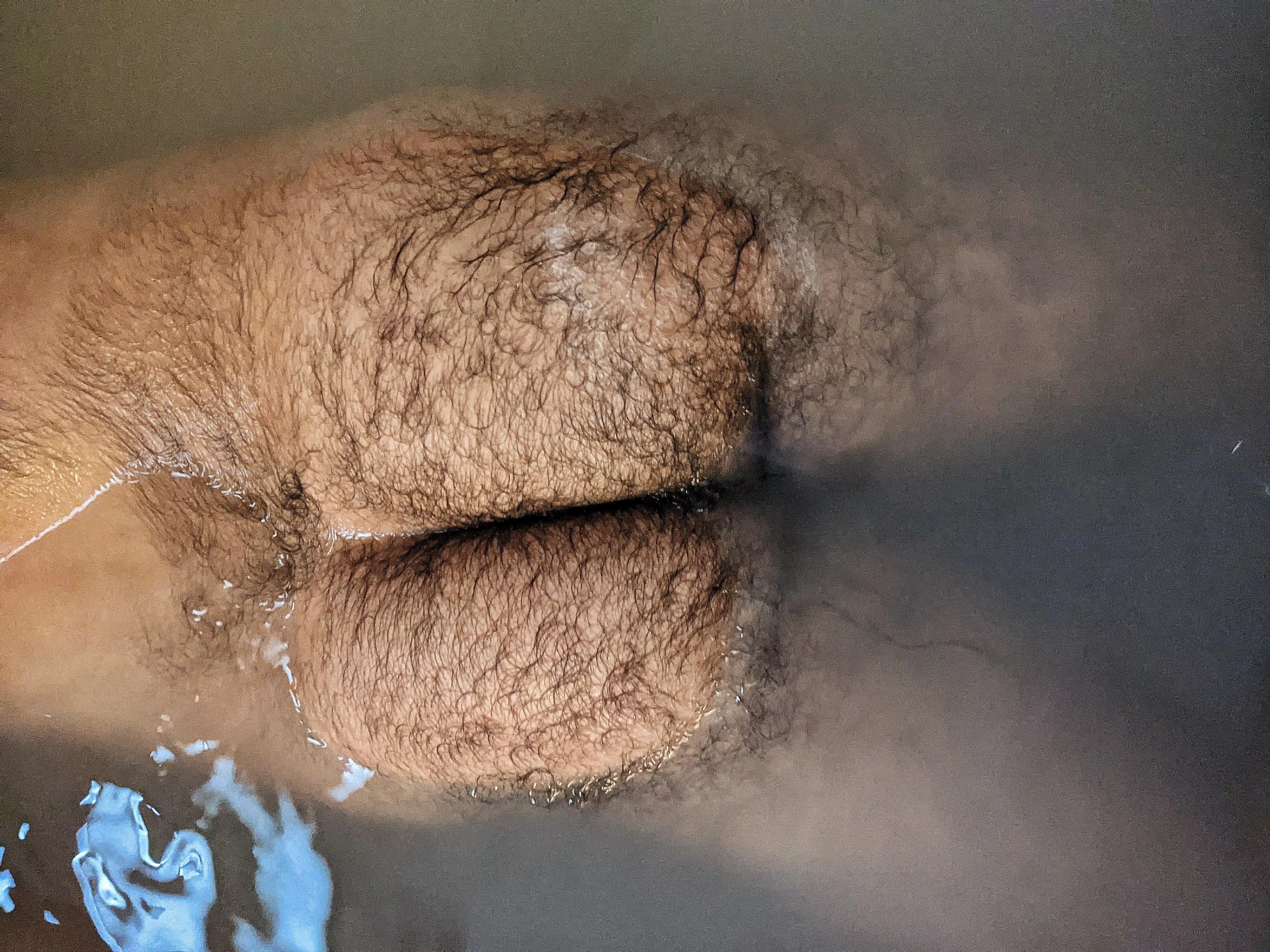 Enjoying a lazy Sunday soak in the tub