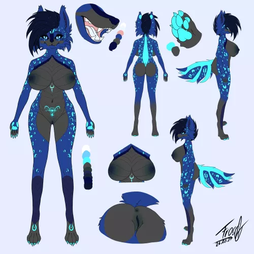 [F] Lapis Ref Sheet (Made by me, Froof)