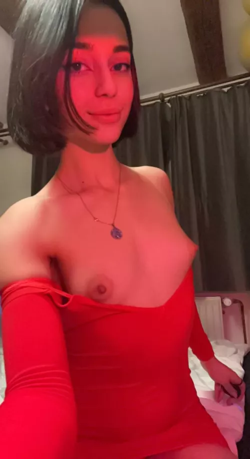 Get this dress off me like I'm your slut