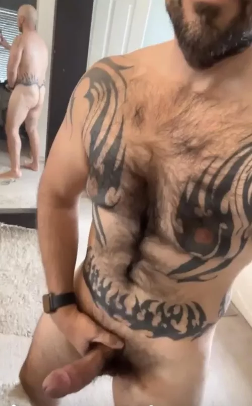 Hairy asf with a BWC