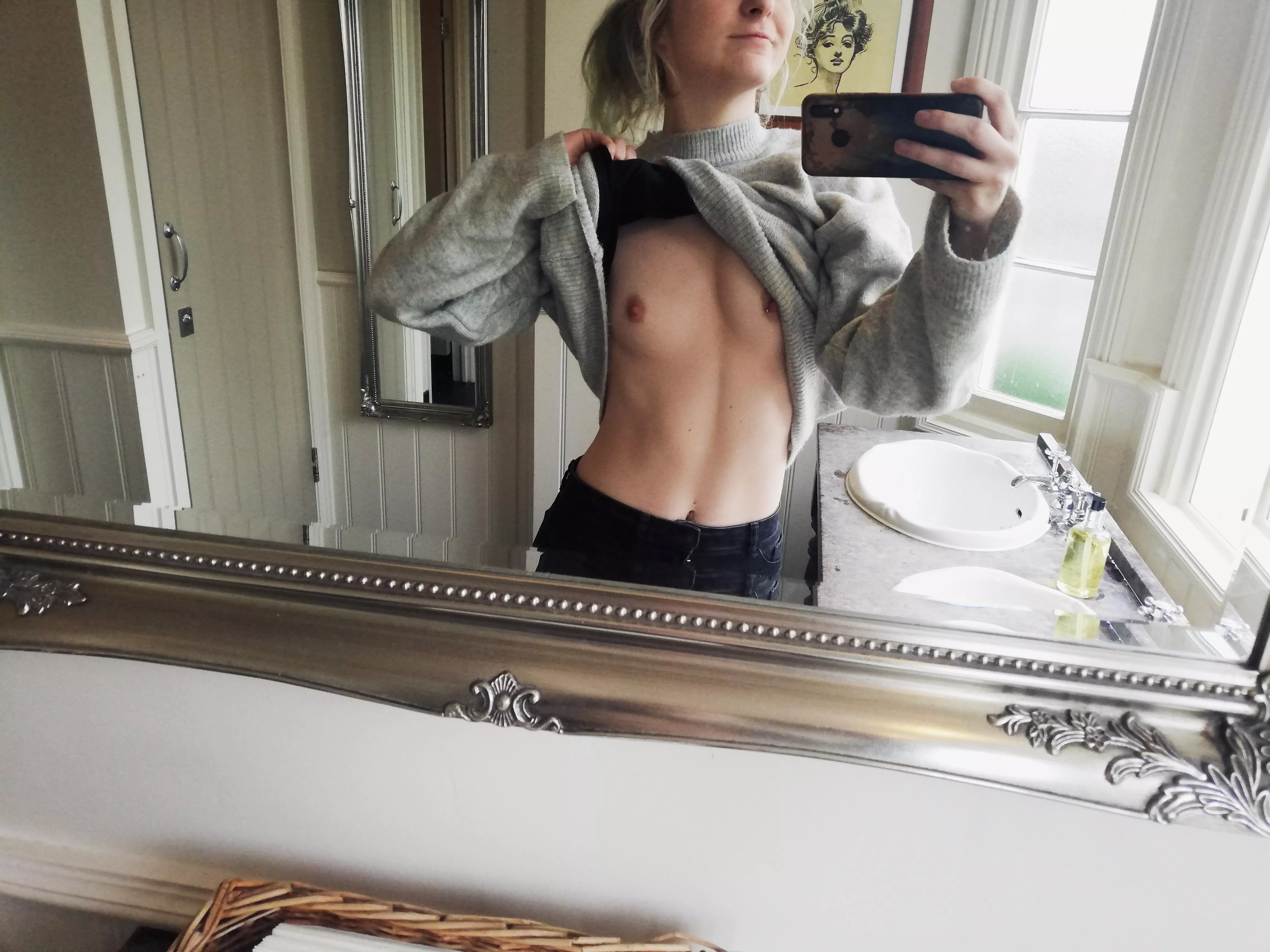 Hoping somebody walks in