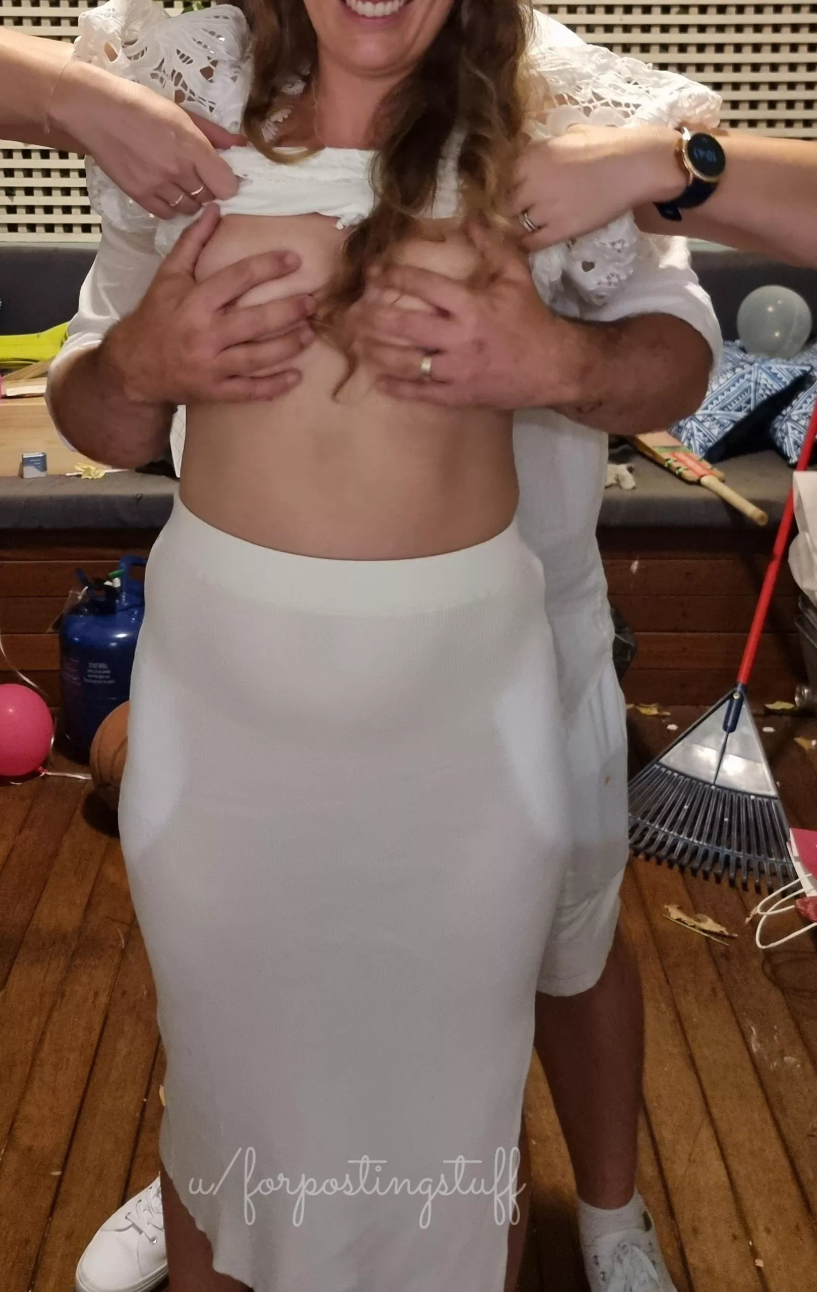 Hubby's friend gave me a hand