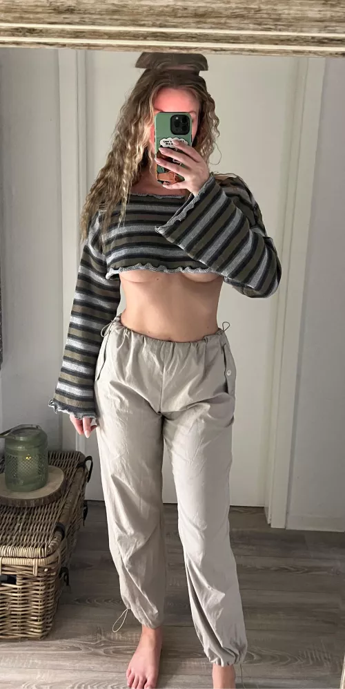 I bet I’ll get some looks today