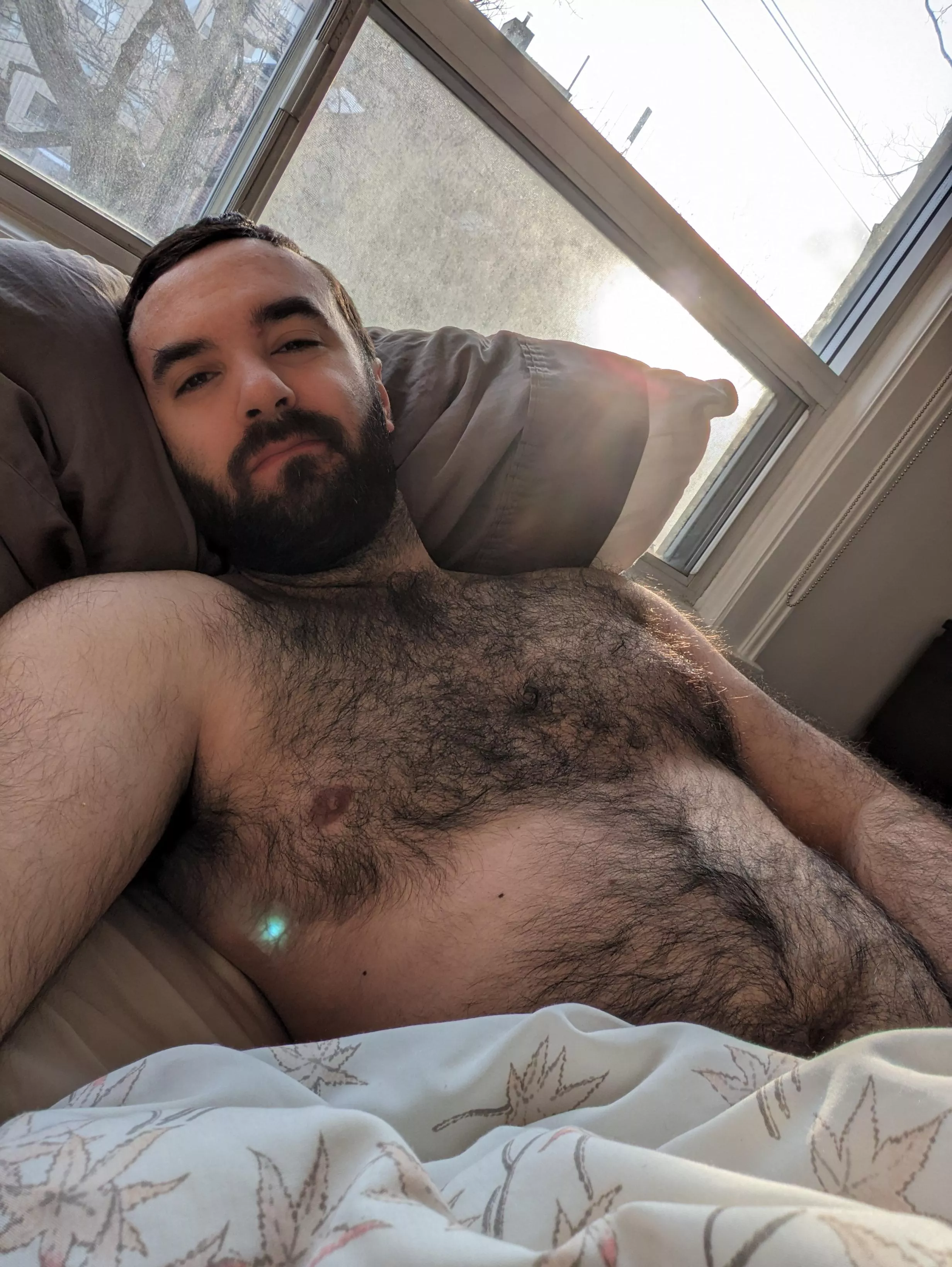 I don't feel like getting out of bed this morning. Send help