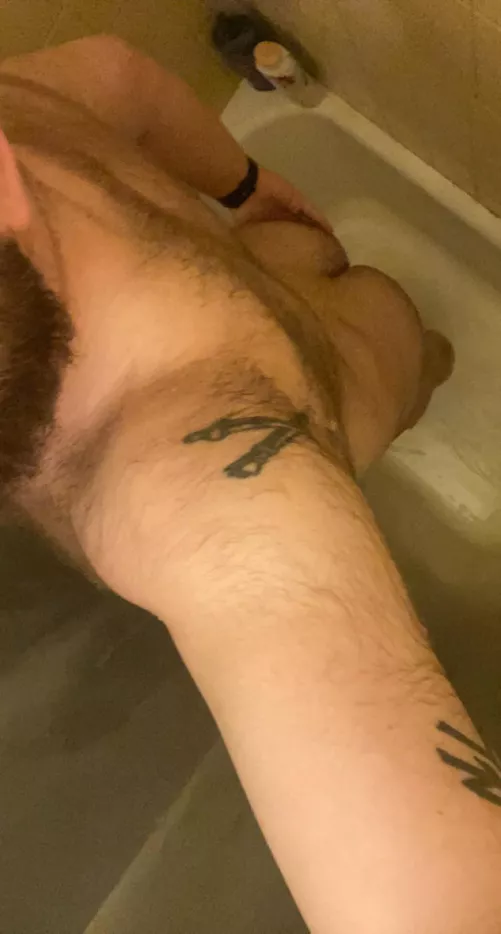 I hope I came to the right place. I have to play with my ass in the shower because my girl won’t.